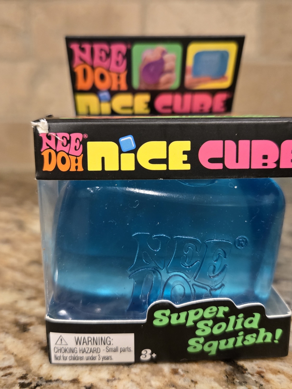 Needoh Nice Cube - Blue - BNWT